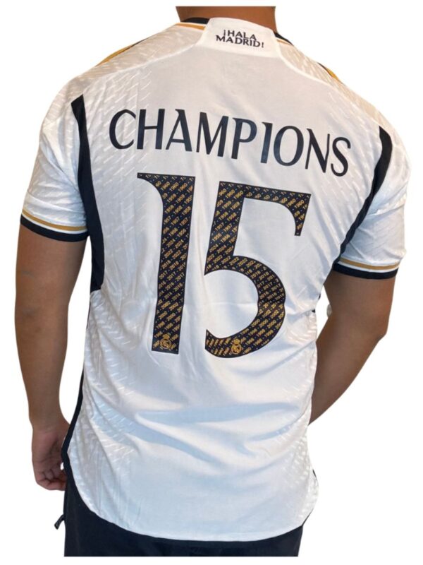 Real Madrid Home Champions League Final 2024 - CHAMPIONS, 15 (Player Version) - Imagen 3