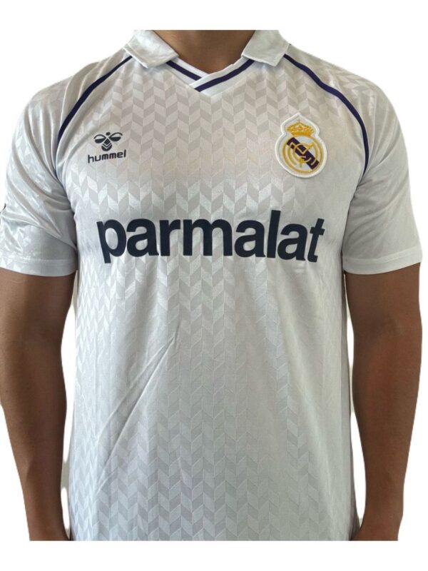 Real Madrid Home Retro Jersey 1987 Hugo Sanchez, 9