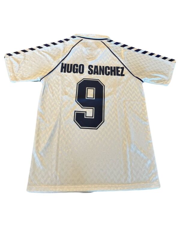 Real Madrid Home Retro Jersey 1987 Hugo Sanchez, 9 - Image 5