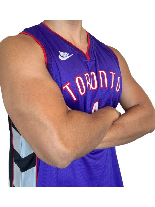 Unisex Scottie Barnes Purple Toronto Raptors 2024/25 Swingman Jersey - Classic Edition