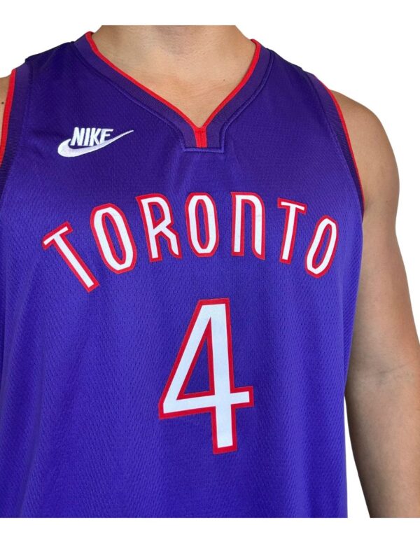 Unisex Scottie Barnes Purple Toronto Raptors 2024/25 Swingman Jersey - Classic Edition - Imagen 3