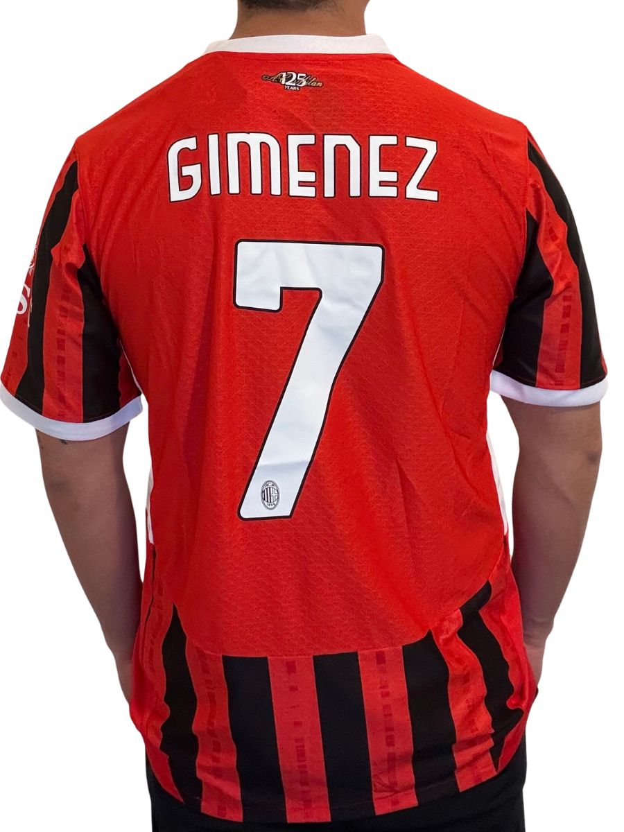 AC Milan Home Player Version - Santiago Gimenez